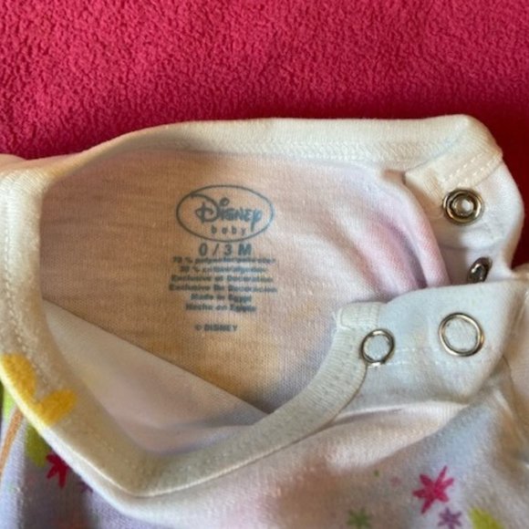 Disney Baby Onesie Minnie Mouse Size 0-3 Months NWT - Picture 3 of 11